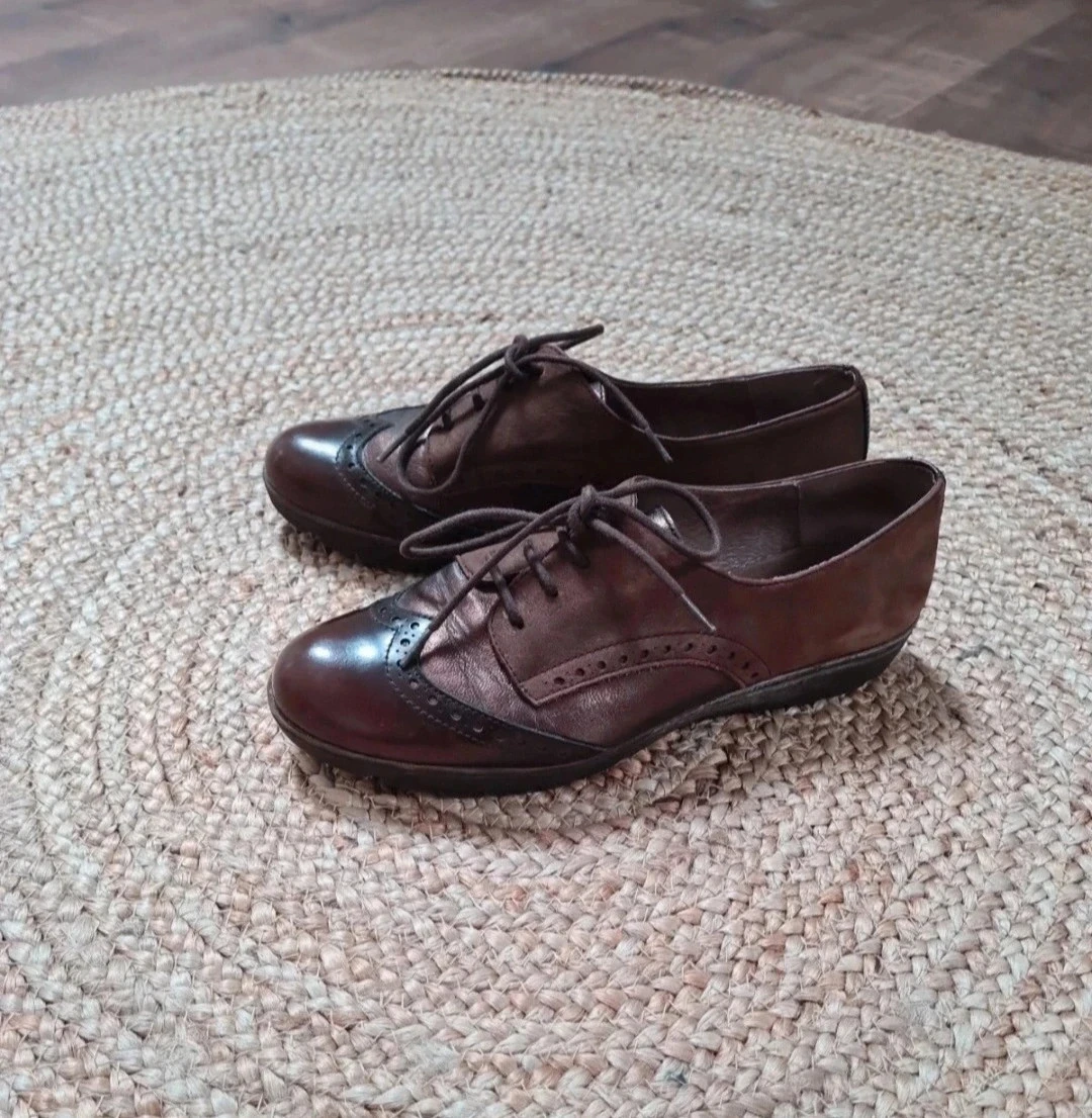 Chaussures derby marron 38